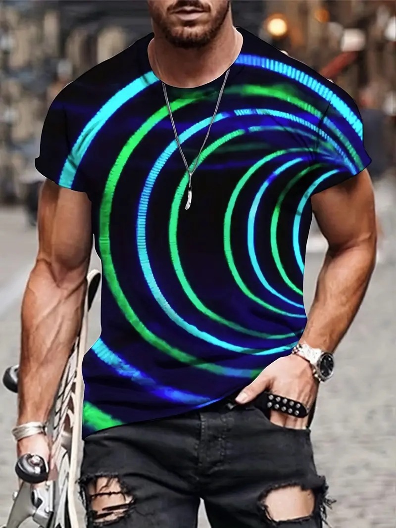 T-shirt tendance pour homme – Image 2